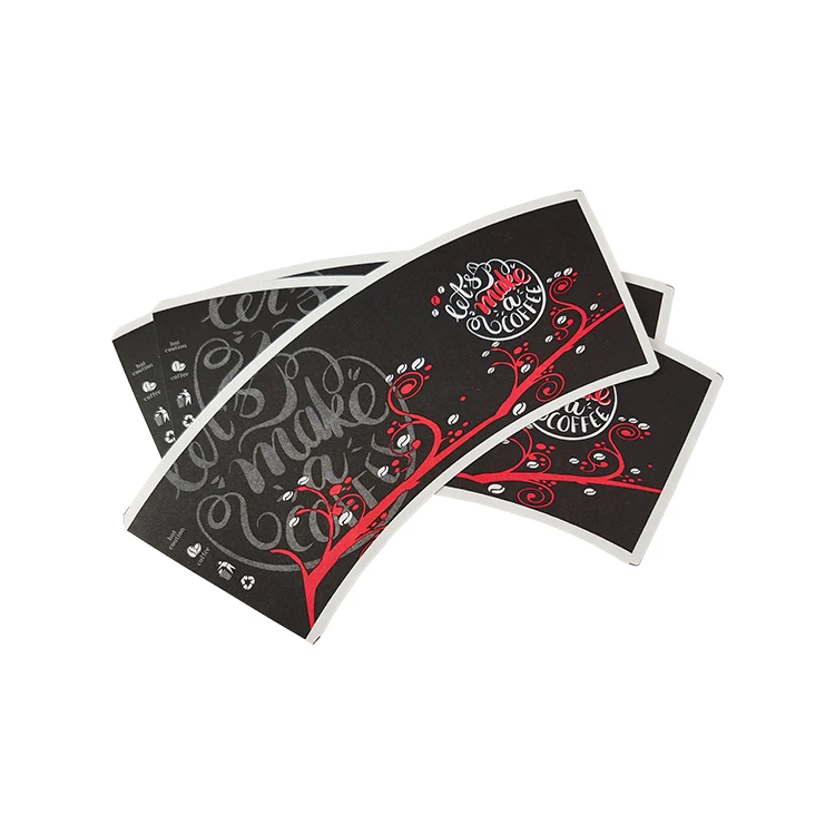 Hot sale raw materials 190gsm + 15gsm pe coated paper cup fan for paper cups