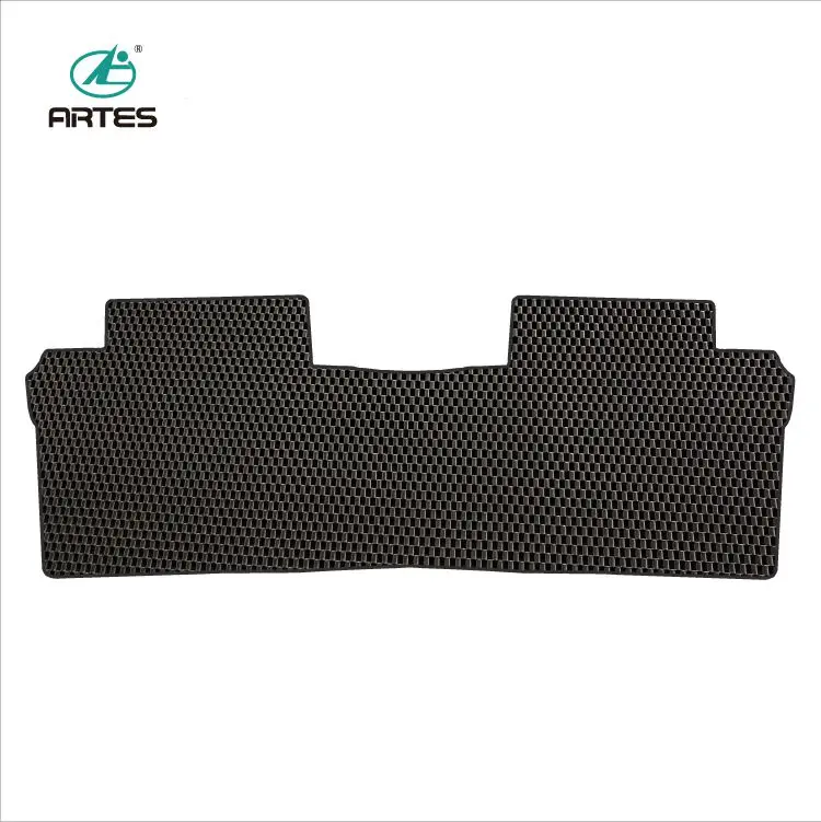 universial car plastic floor mat 3pcs heated 3d princess  pvc Material car mats set for suv