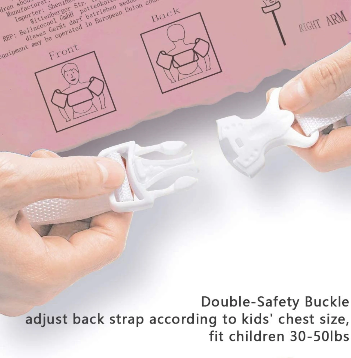 Kids Swim Life Jacket Vest Swimming Trainer Vest Swimming Vest  with Adjustable Safety Strap