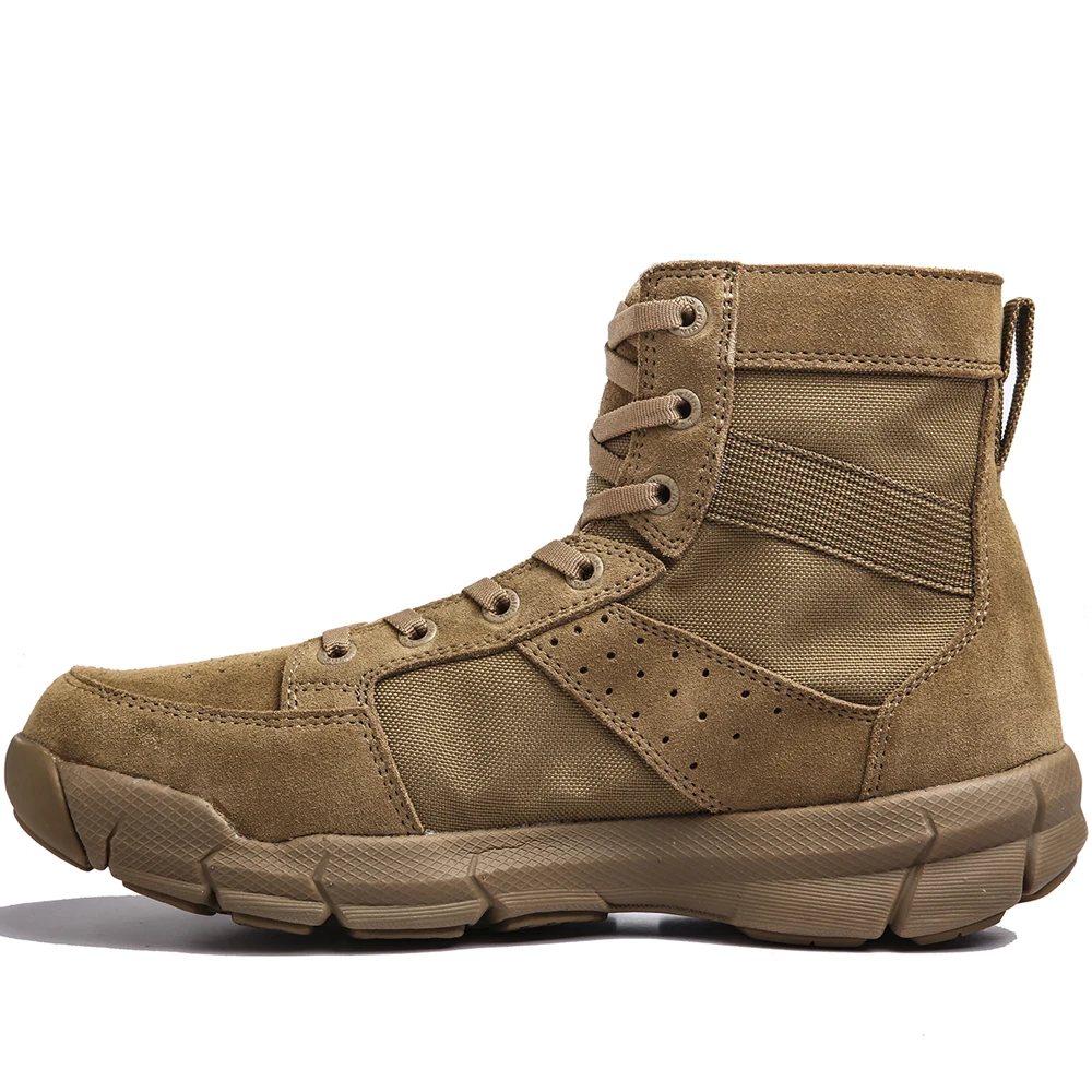 Мужские походные ботинки с низким верхом, легкие Тактические Сапоги в стиле милитари, водонепроницаемые Нескользящие дышащие, весна-лето
