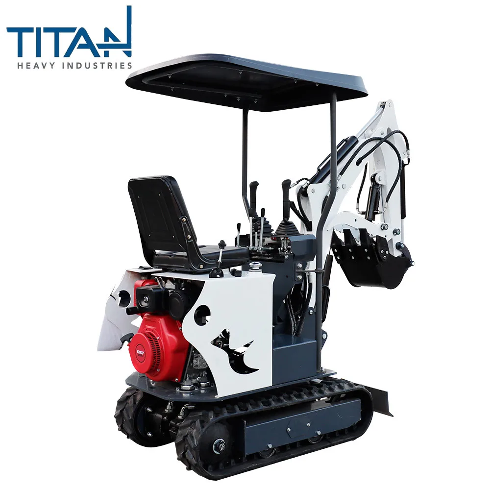 hydraulic crawler excavator 0.8 ton 1 ton 1.5 ton 1.8 ton 2 ton mini excavator diesel with EPA euro 5 engine