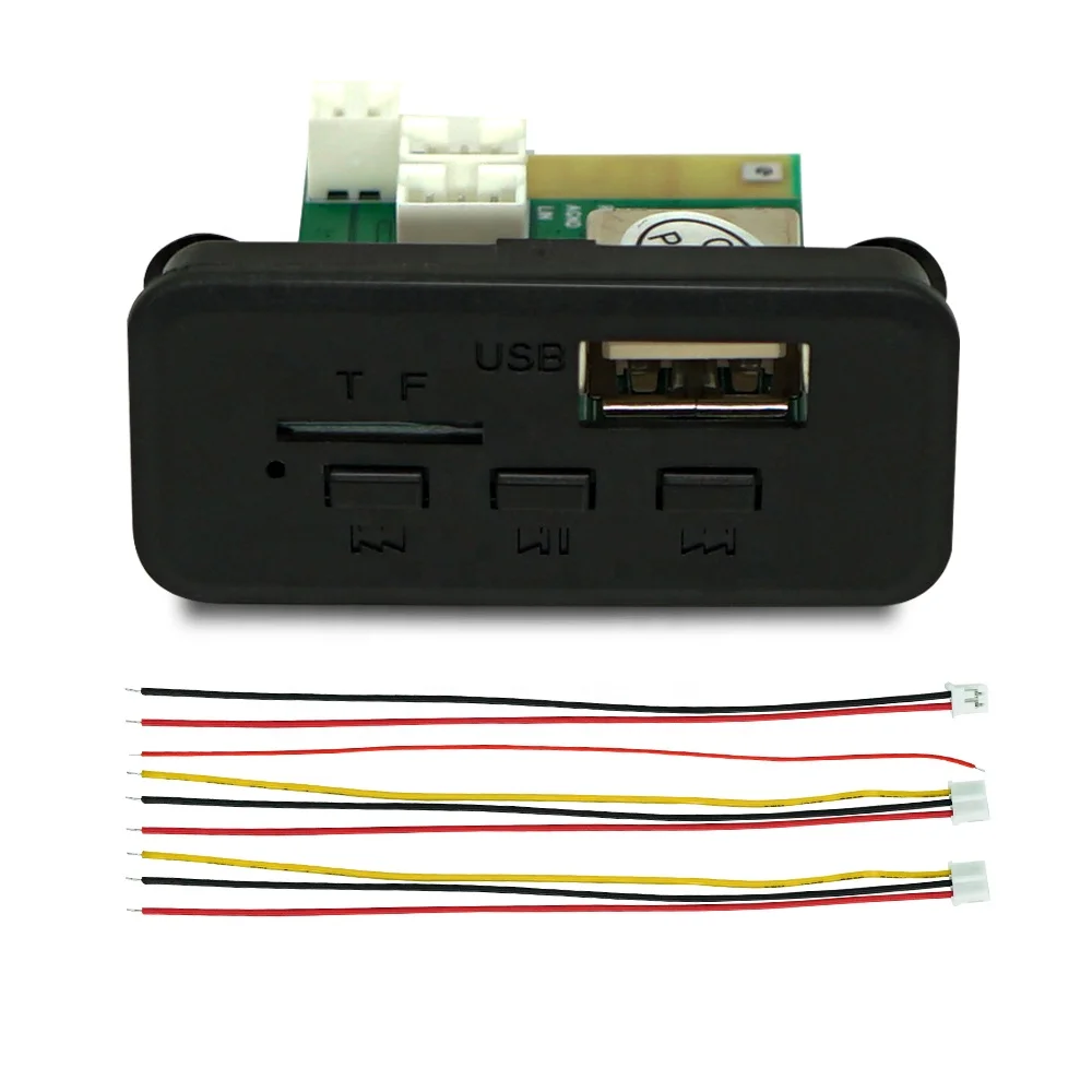 USB Mini Bluetooth MP3 Player Bluetooth Module Audio Decoder Board Kit 12V