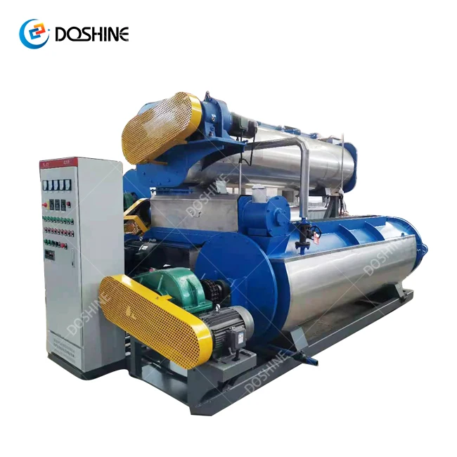 Small Steam Heating Fish meal Cooking Drying Equipment Fish Waste Meal Machine Compact Catfish Offal Powder Processing Line