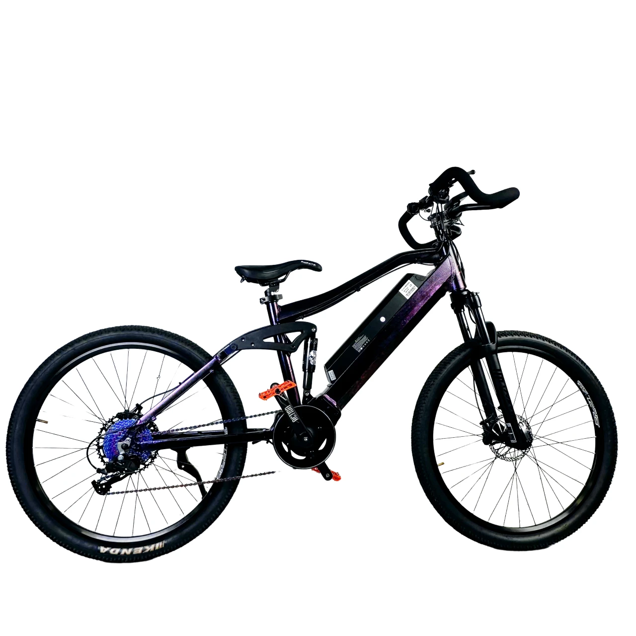 New 26-Inch Tires Electric MTB Bike with 13ah Lithium Battery 250W Mid Drive 36v Smart Sensor down Tube Position
