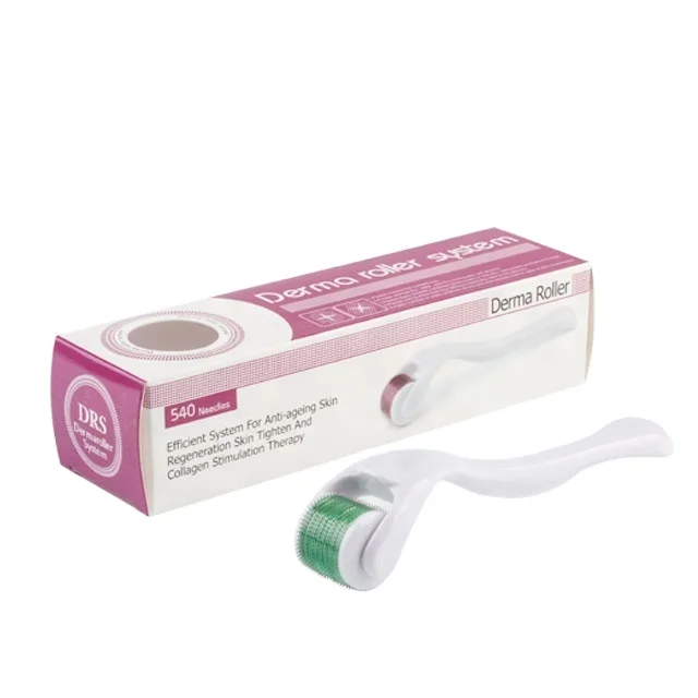 Высококачественная медицинская микро-игла derma roller 540 для удаления шрамов титановыми