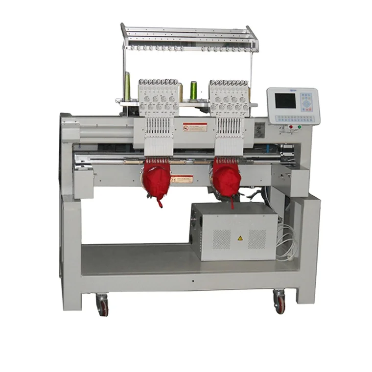 EXLION Hot sale two head commercial happy embroidery machine