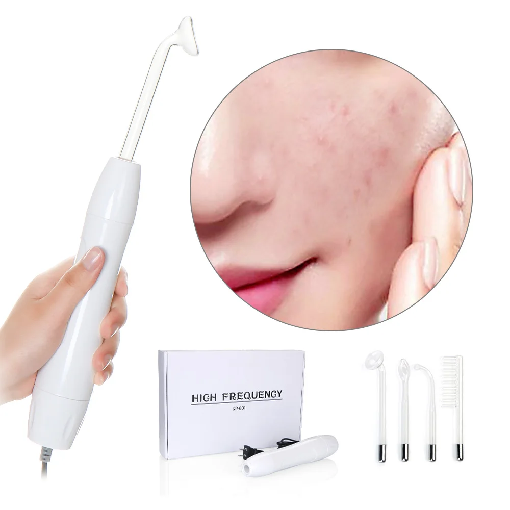 Portable High Frequency ABS Facial Beauty Device Targeting Face & Eyes for Skin Spot & Tag Removal-Infrared Skin Care Tool