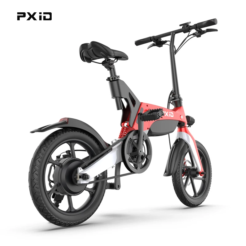 Retail Price PXID New Design Electric Bicycle  CE Certification 16 Inch Wide Wheel Electric Bikes For Adults