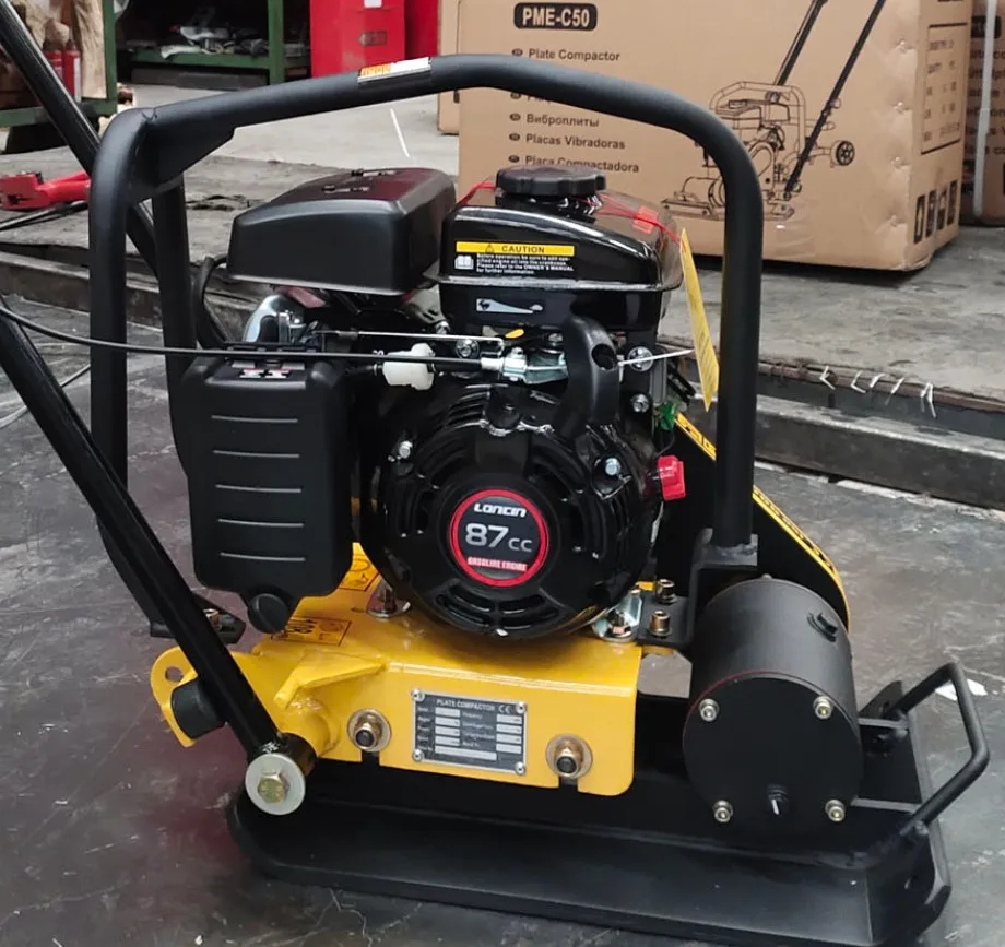 PME-C50 Loncin Compactor Vibrating Plate Forward Soil Dirt Ground Plate Compactor Machine