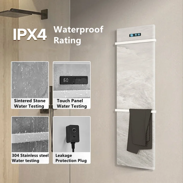 luxury modern manufactures bathroom towel rack wall towel rack stainless steel electric heated towel rack