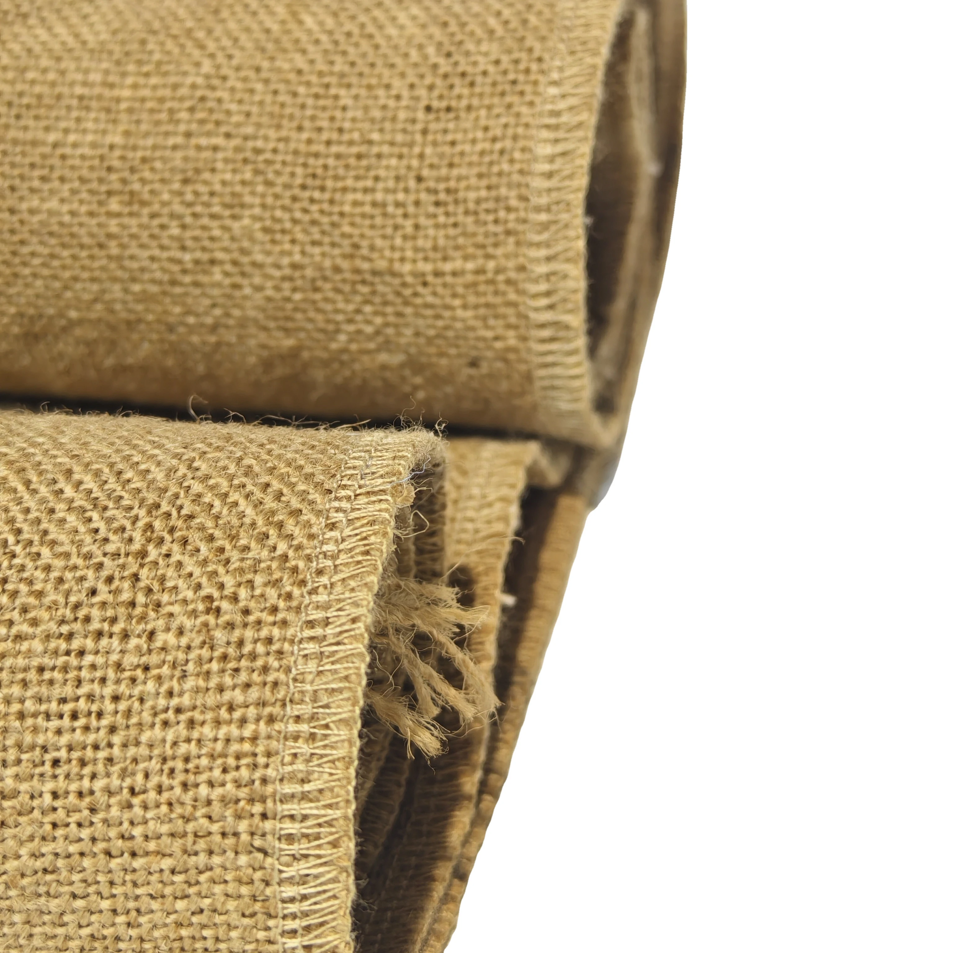 100% Jute Fiber  Fabric Table Runner   Roll Jute Fabric for Decoration