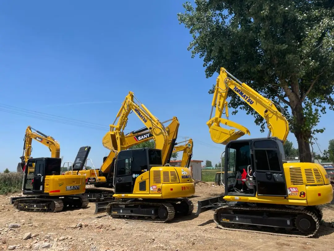 Komatsu PC70-8 экскаватор с дешевым ценой специальная конструкция лес мини-экскаватор 2020 модельный год