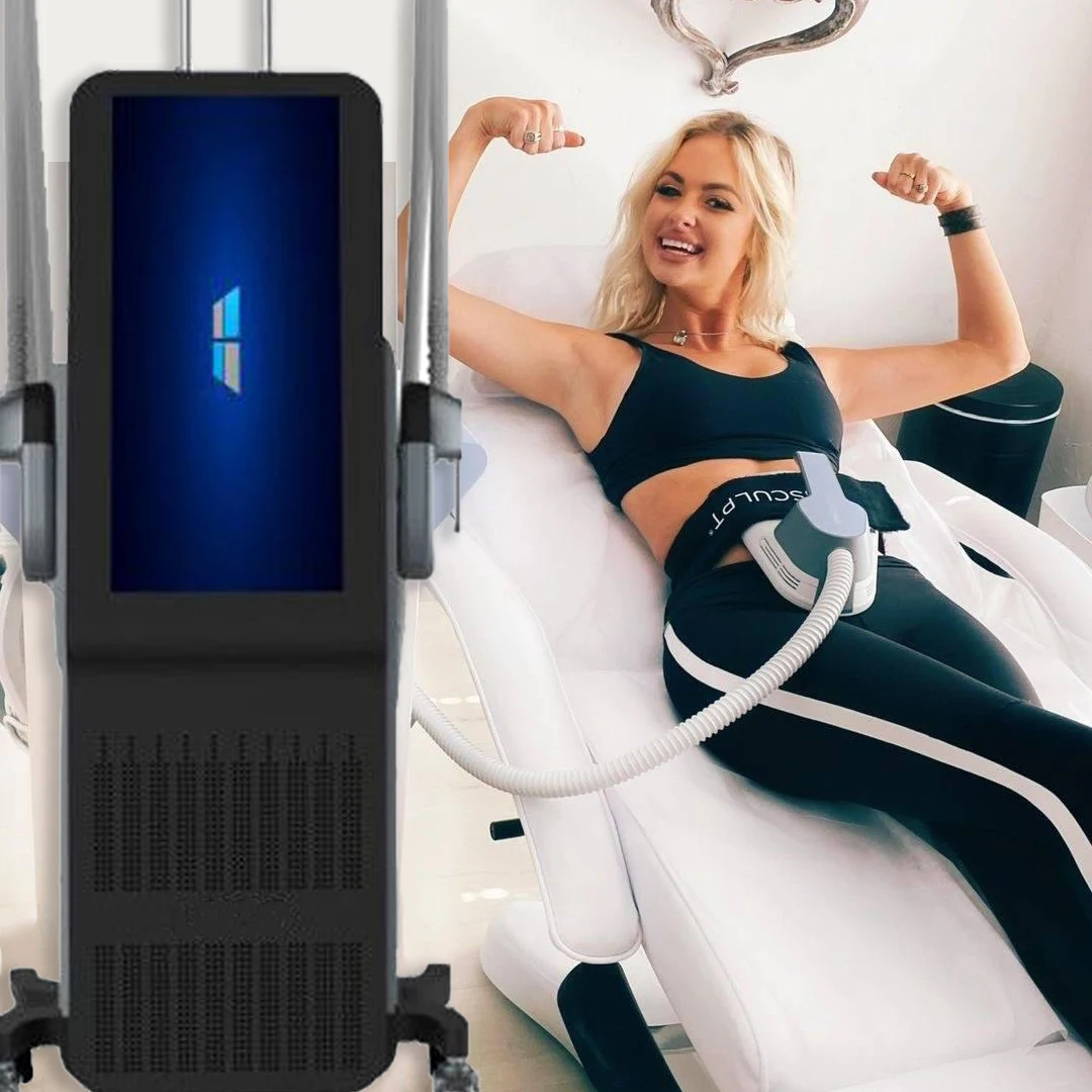  Новинка 2021 электромагнитная косметическая машина EMSlim для похудения EMS HEMT снижения жира формирования всего тела оборудование стимуляции