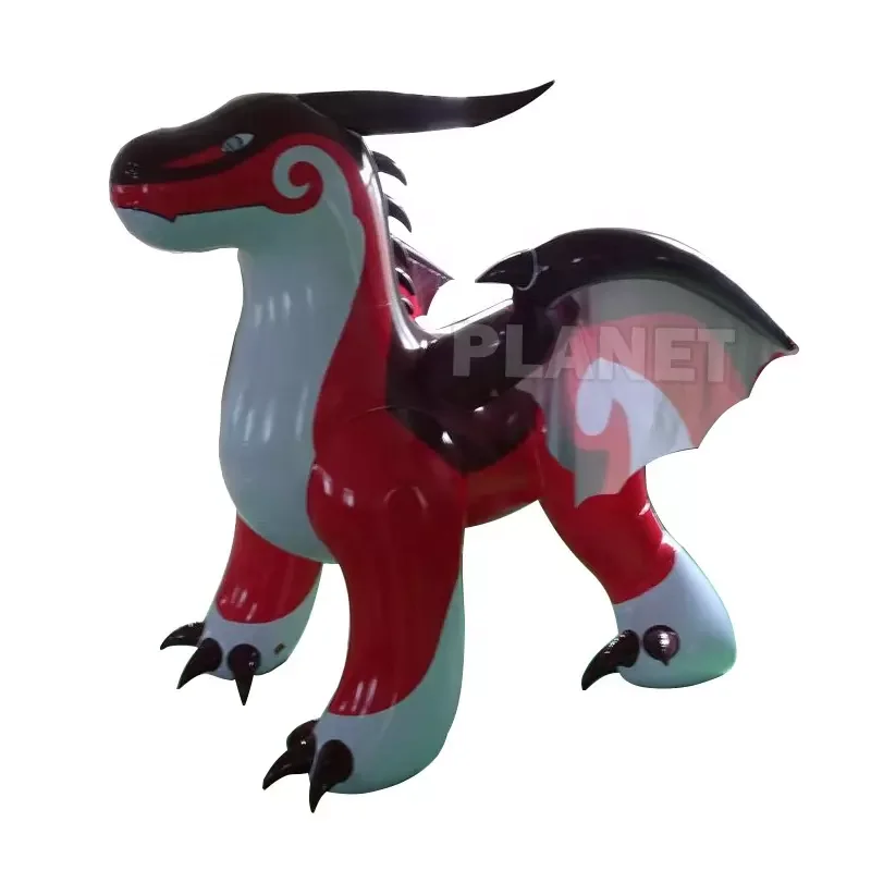 Giant Advertising Inflatable Cartoon PVC Dragon Model Toy Inflatable Dragon For Sale