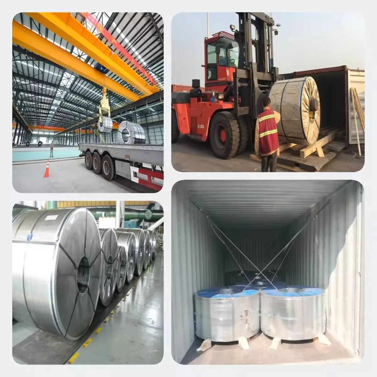 Hot Sale Cold Rolled Steel Coils / Prepainted Steel Sheet / Zinc Aluminium Roofing Coils For Roofing Sheet
