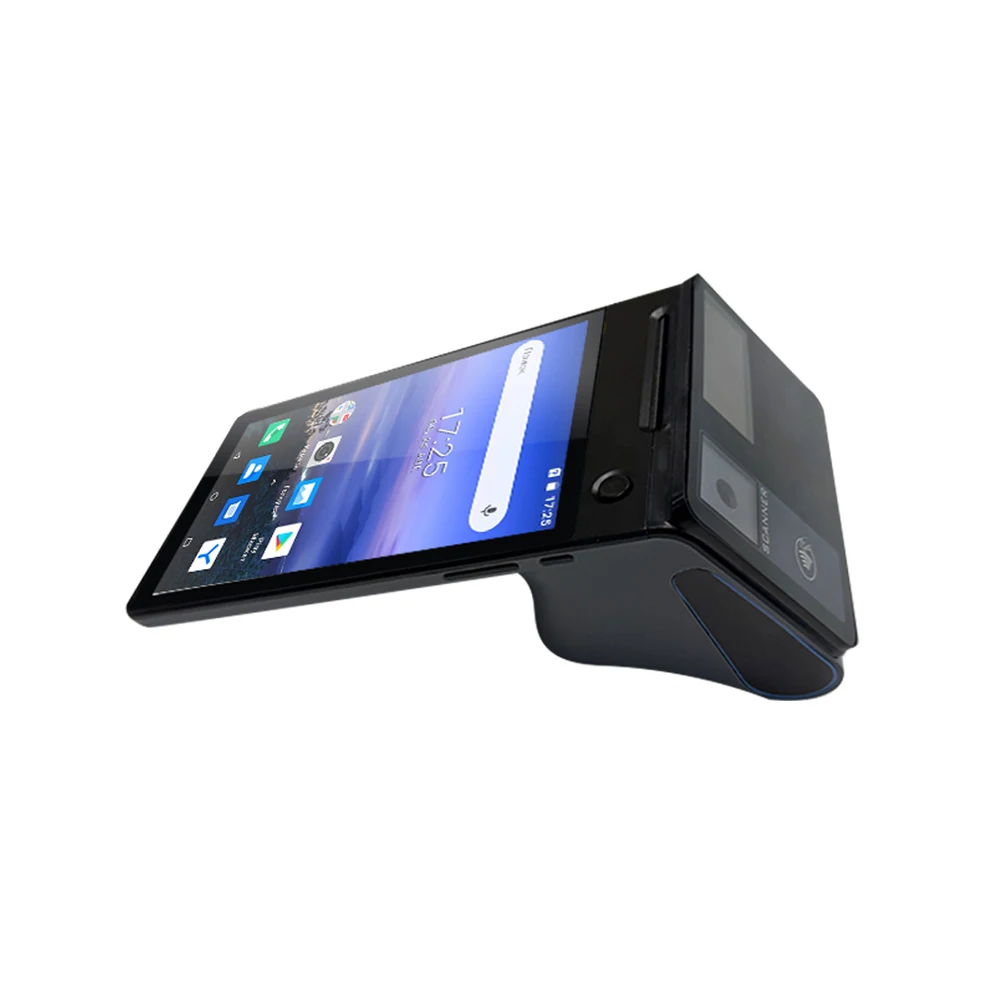 2G/3G/4G/WIFI 8-inch Dual Screen Android 14.0 NFC POS Terminal with Printer Z150