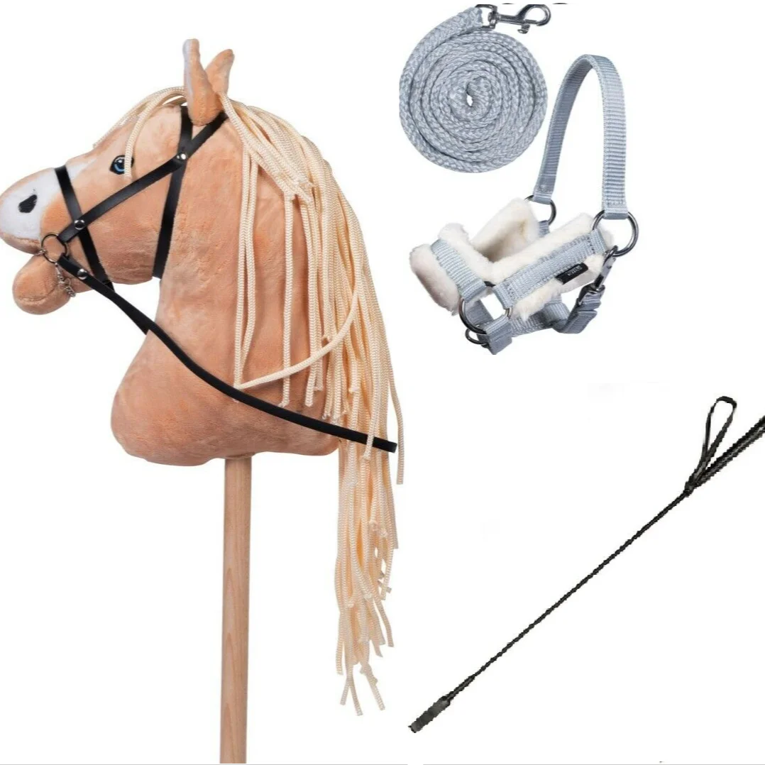 Hobby horse miniature doll house hobby horsing for kids play miniature toys