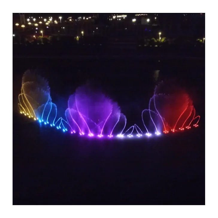 Large Modern Outdoor Water Square Fountain Customized Colorful Swing Dancing Music Garden Park Pond Lake Stone Marble Stainless