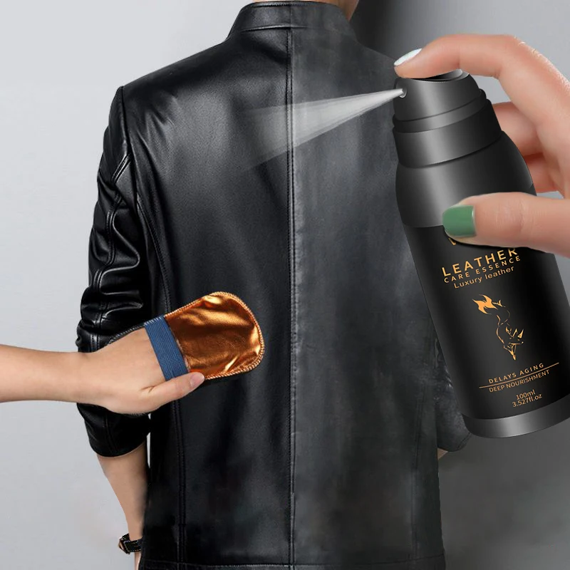 Новые продукты, низкая цена, Автомобильный Спрей, уход за кожей, очиститель для кожаных сумок