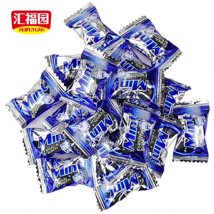 
Flavor customized blue mint candy 