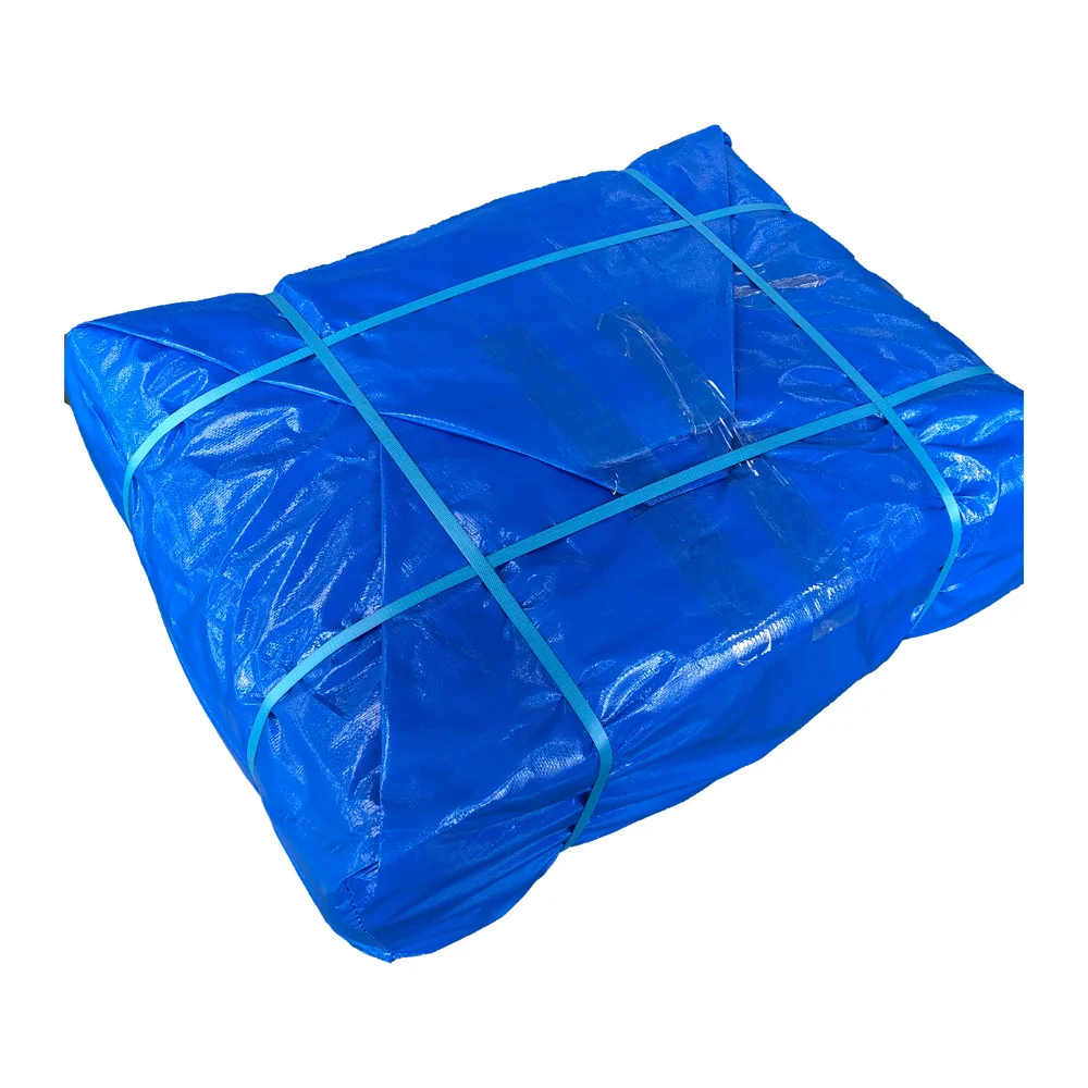 200gsm 2*100m Blue Waterproof Polyethylene Tarpaulin Roll Truck Covers Insulated Tarps Tents Camping Outdoor PE Tarpaulin