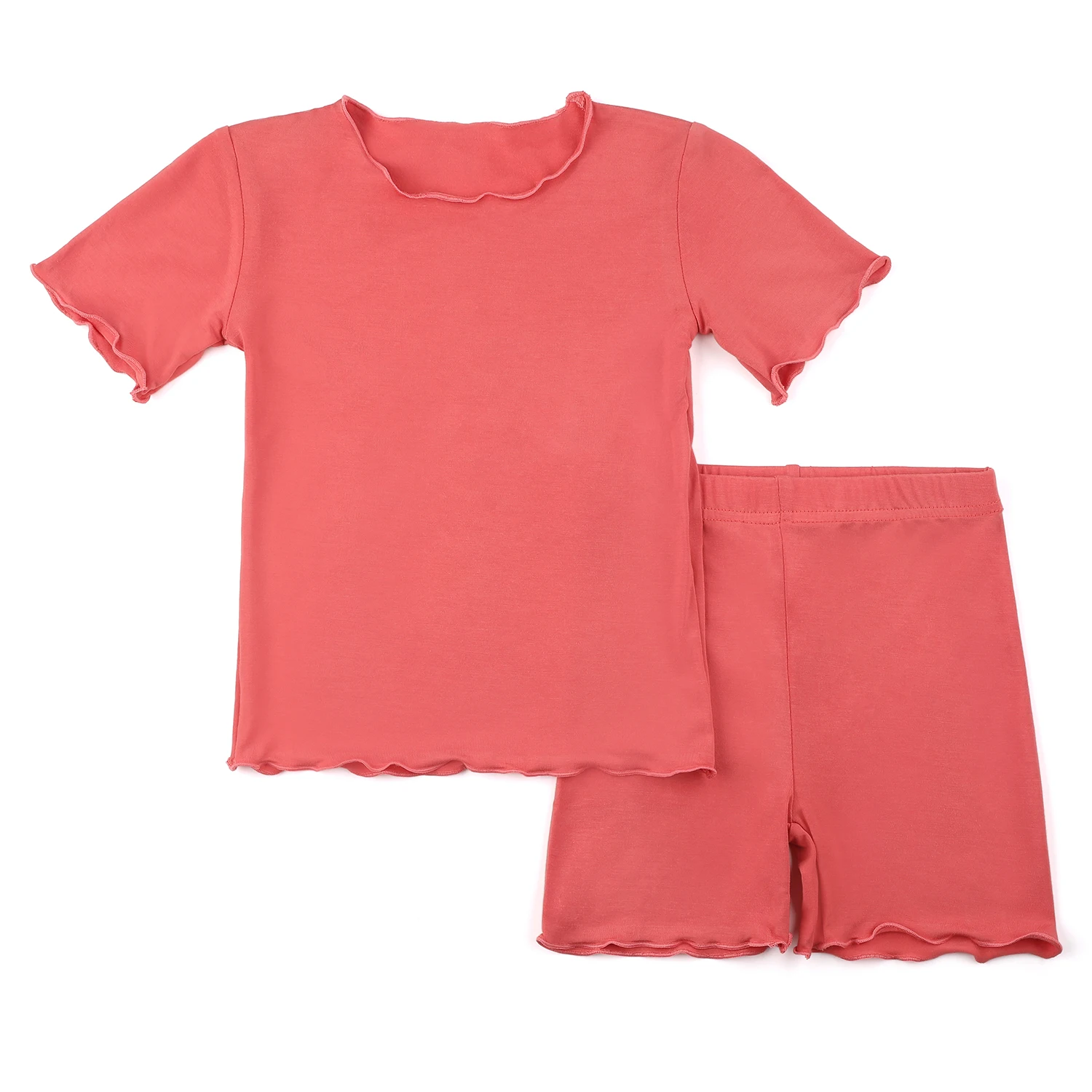 Wholesale Kids Girls Modal Pajamas NO MOQ Cheap Toddler Comfortable Sleepwear