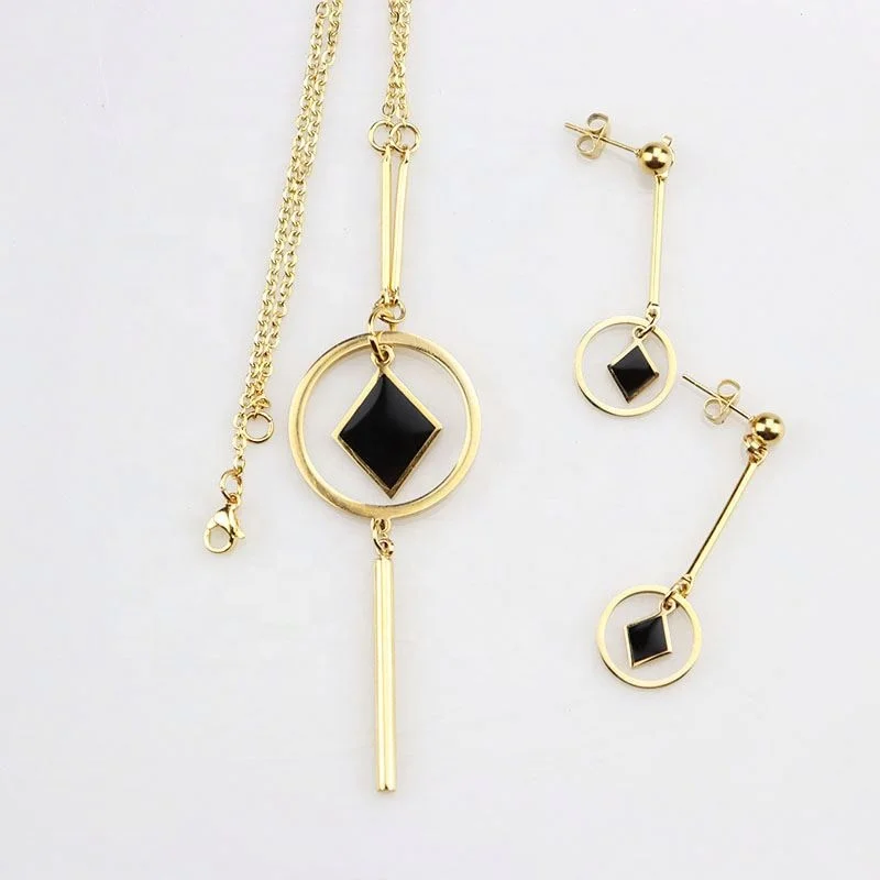 Factory jewelry stainless steel set artificial jewellery jewelry set pretty woman costume jewelry set