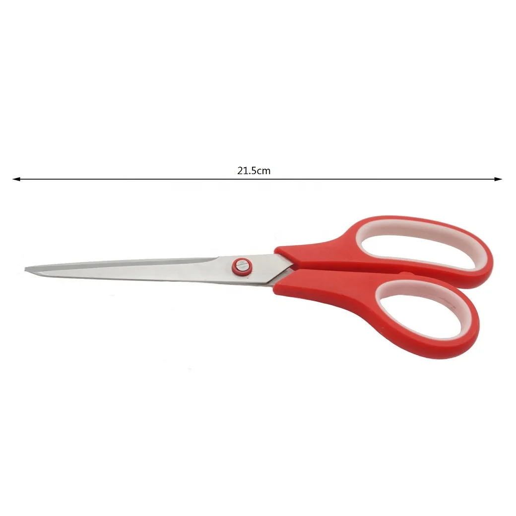 Cheap Snipping Stainless Steel Home Kitchen Office Scissors High Quality Plastic Wrapped Grip Scissors