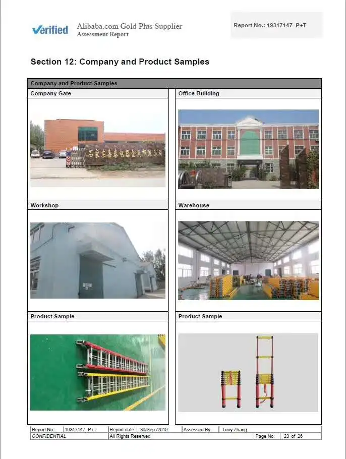 fiberglass ladder/fiberglass folding ladder/fiberglass extension ladder