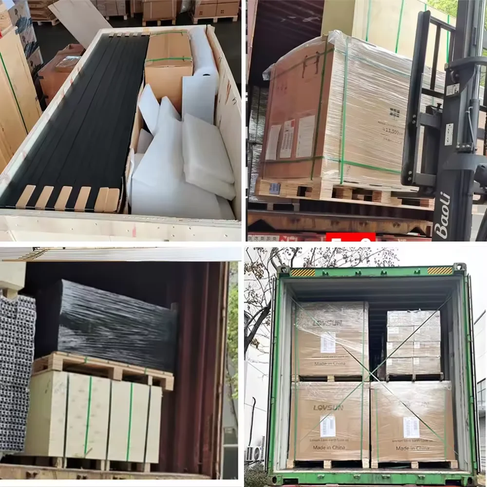 Lovsun Solar Hybrid Inverter 10kw RS485 Intelligent Monitor Pv Array Indoor On-grid Off-grid Solar Energy System