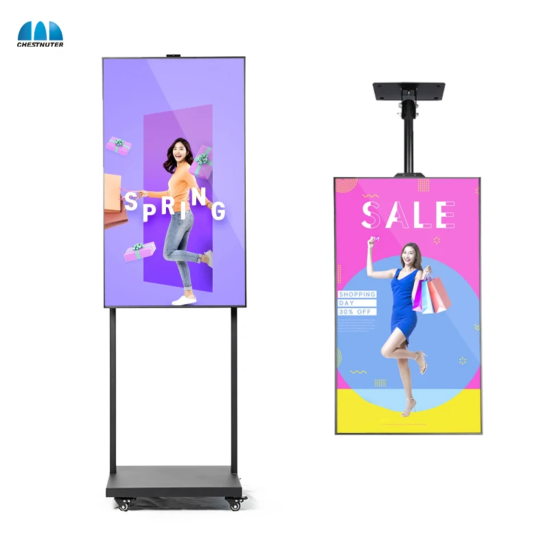 High quality semi-outdoor window facing display touch screen 2000nits high brightness LCD screen display
