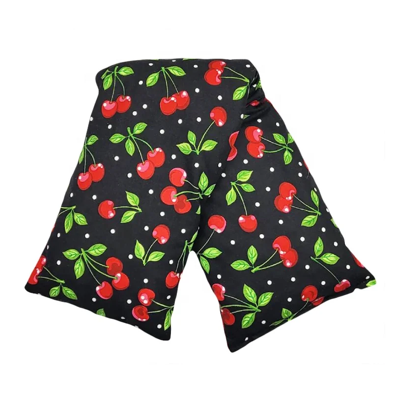 factory microwave wheat bag heat pack reusable lavender long weighted heating pad for pain relief