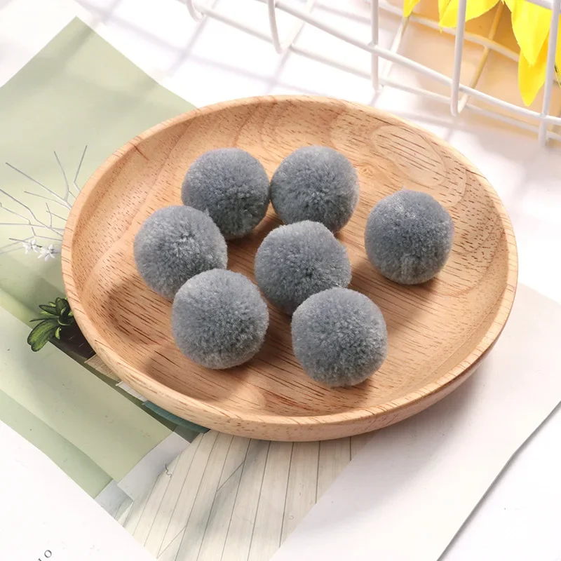 Хэллоуин помпоны diy творческие ремесла украшения черный белый оранжевый