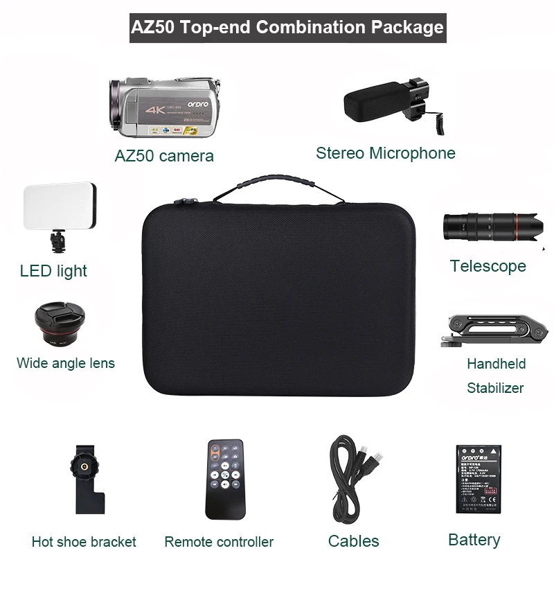 broadcasting cameras filmadoras professional video camera 4k digital camcorder