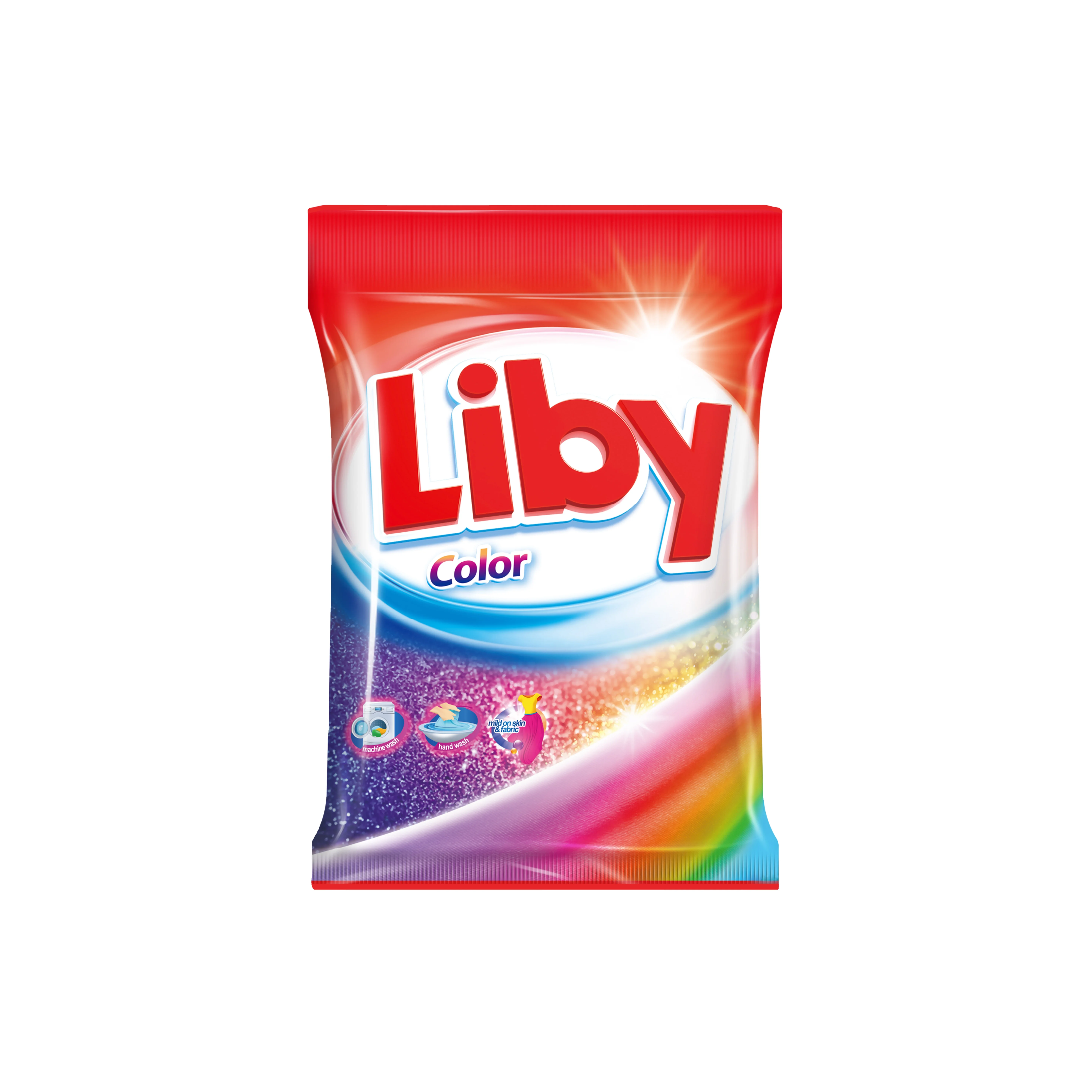 Liby High Foaming Agent of Auto Washing Powder Fragrance Essence Best Laundry Detergent Blue Powder