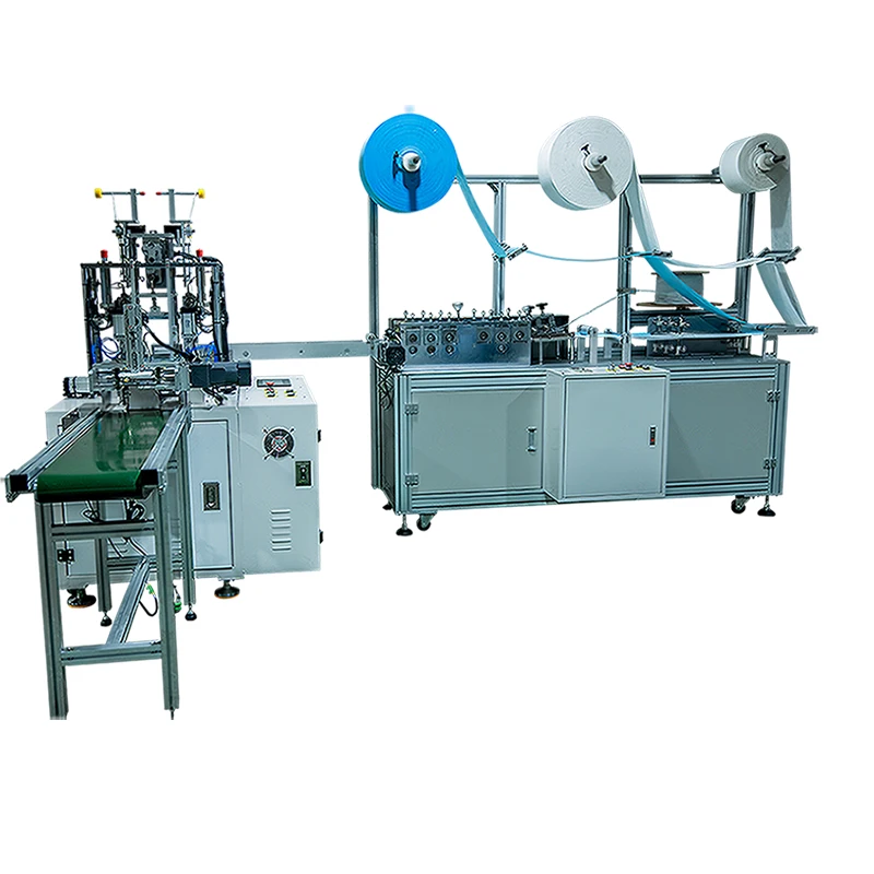 PLC Control Wondery N98 Dust Mask Making Machine high speed automatic 3 layer mask making machine