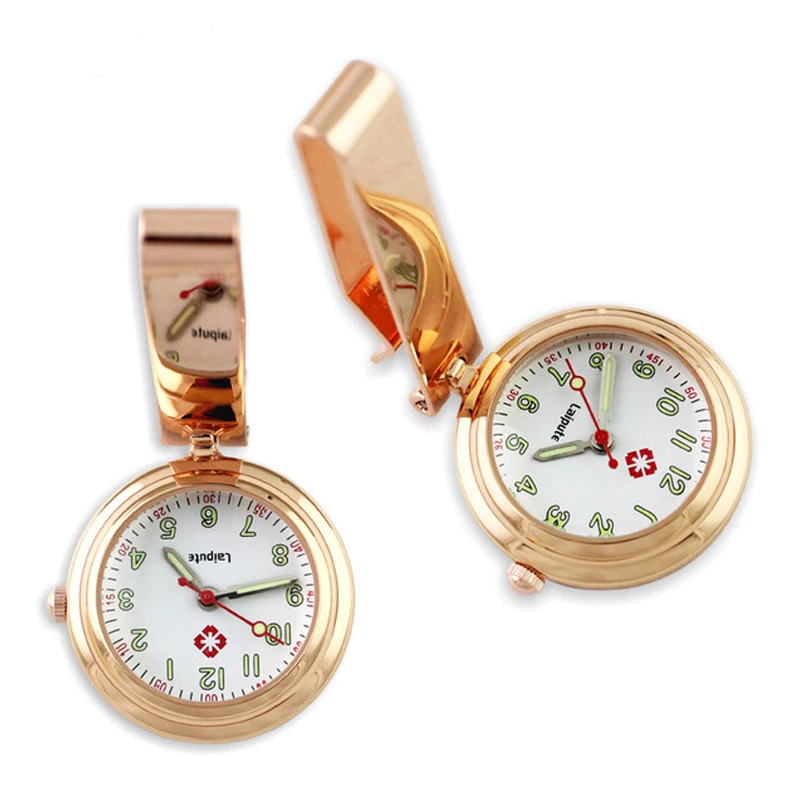 
2021 OEM Nurse Watch Fob Pocket Watch Creative Right Brooch Medical Watch Doctor Top Brand Quartz Customizable Logo 