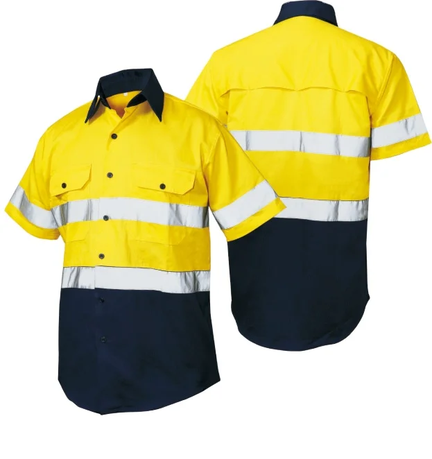 hot price back breathable stitching style reflective safely workwear
