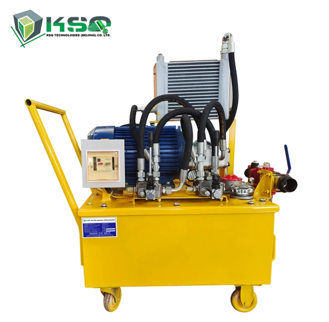 76-130mm diameter 40m drill depth portable DTH drill machine