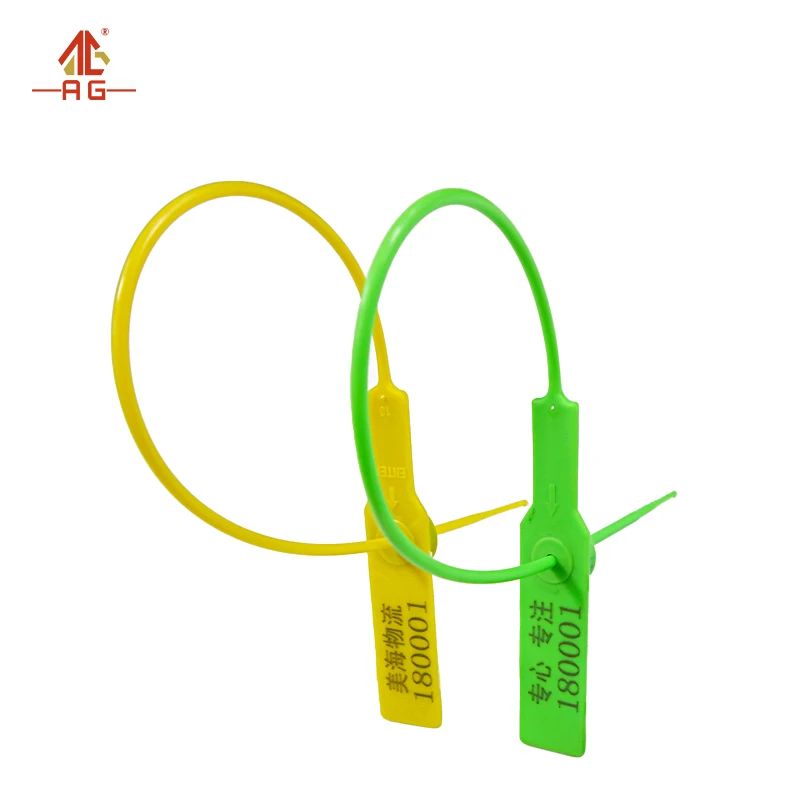 High Security Single Use PP Material Seals Plastic Car Seal for Container Valve