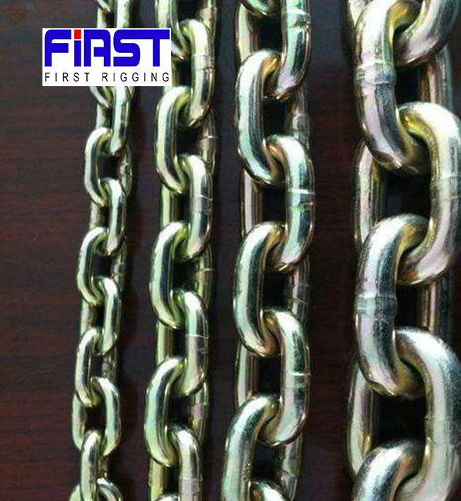 factory price alloy steel wear-resistant lifting chains for overhead lifting