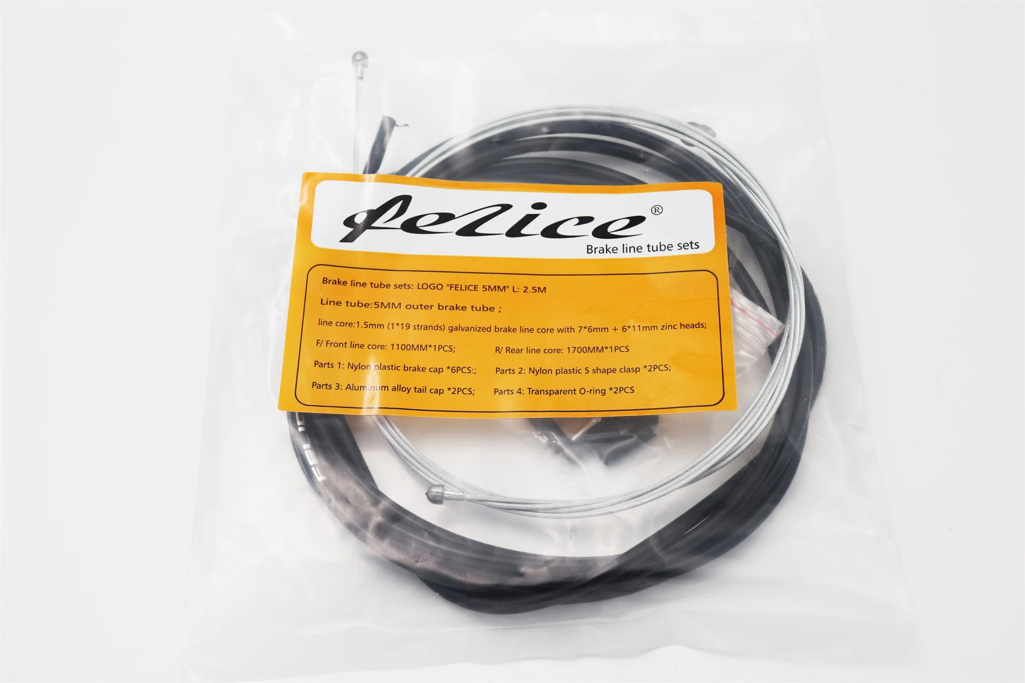 Bicycle brake package Brake line tube sets for MTB or Road