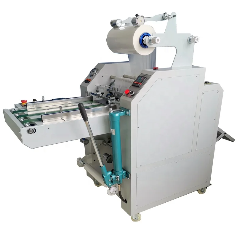 Hydraulic laminating machine with over lap function  semi-automatic  laminator