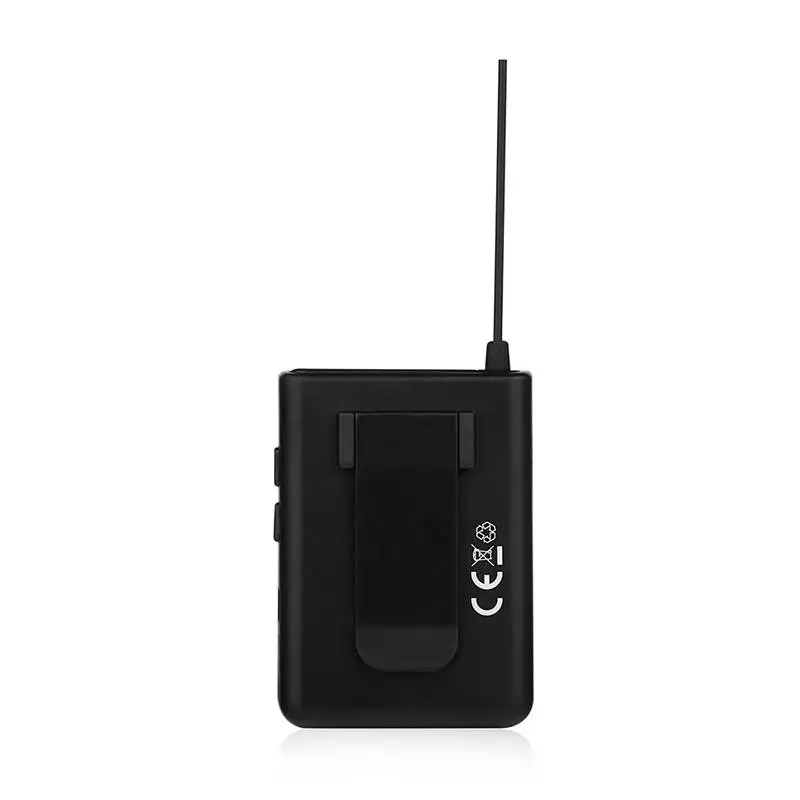 Portable Rechargeable Silent Disco Transmitter & Mic for Silent Yoga, Party and Fitness