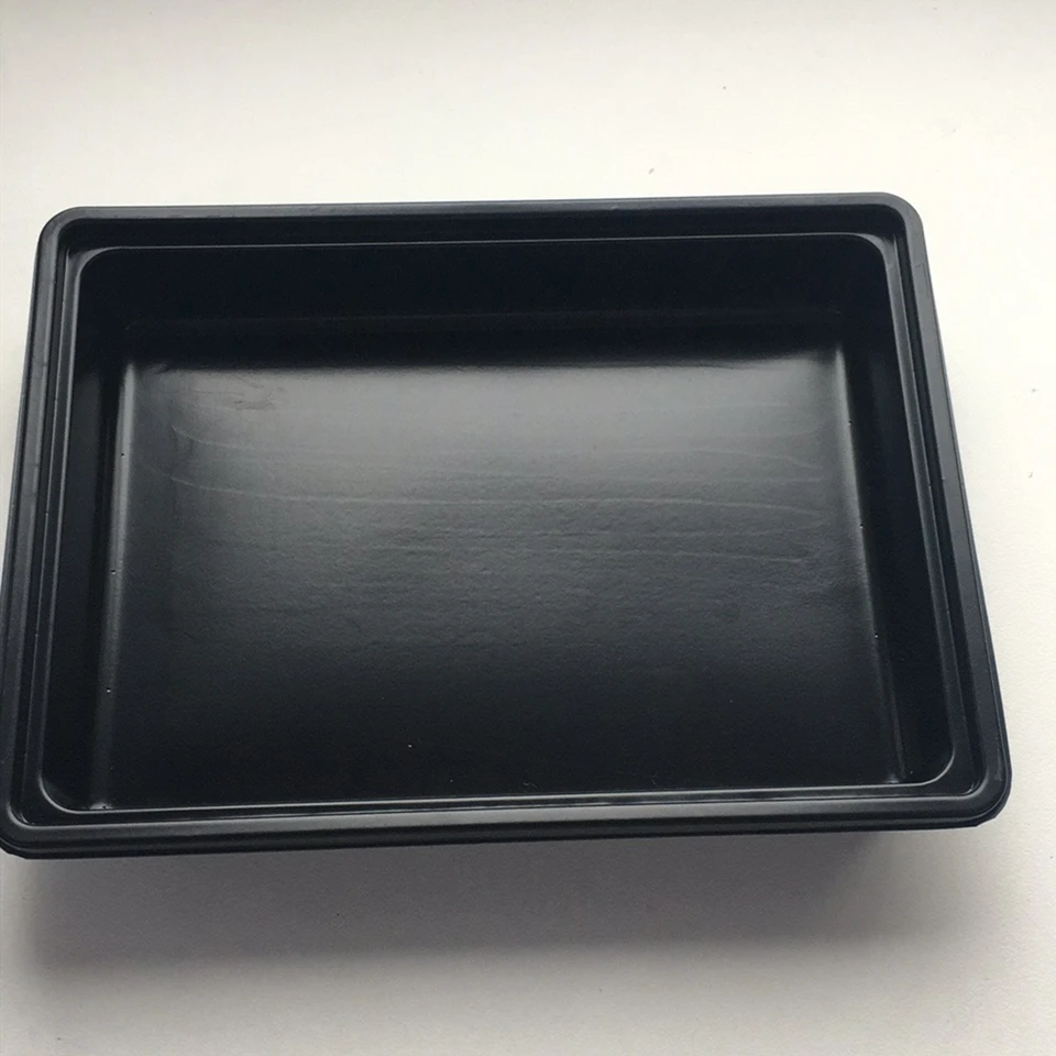 Blister Disposable Single Compartment Meal prep containers Microwave Safe BPA Free Plastic Food containers