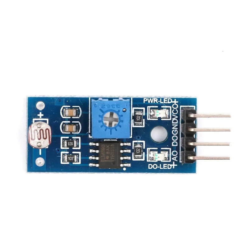 Photoresistor sensor module light induction smart car accessories