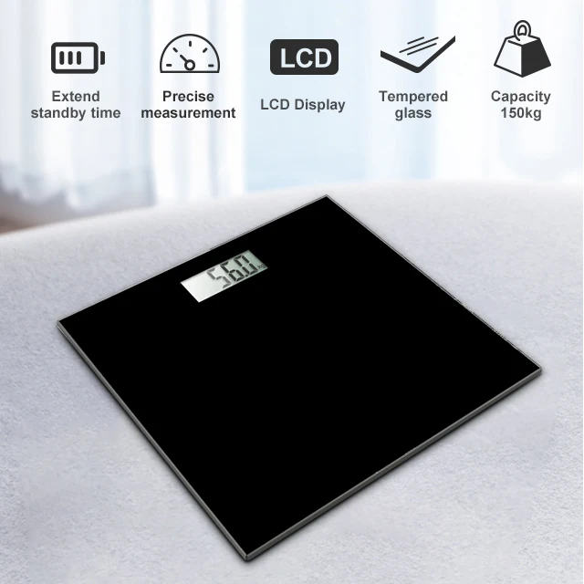 Top Intelligent 180Kg 396Lb  Body Weight Digital Electronic Weighing Scale