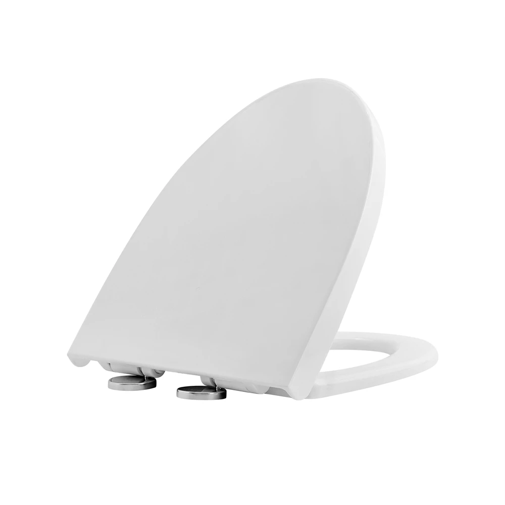 Cross-border  European  Factory Price Bathroom Accessories Elongated V-Shape PP toilet Seat Cover 052