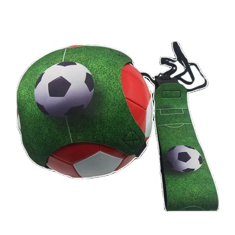 3D Waterproof Adjustable Neoprene Waist Belt Solo Football Soccer Ball Kick Training Equipment