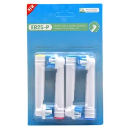 Patented Replacement Toothbrush Heads for B Oral Floss Action EB25 generic removable replacement